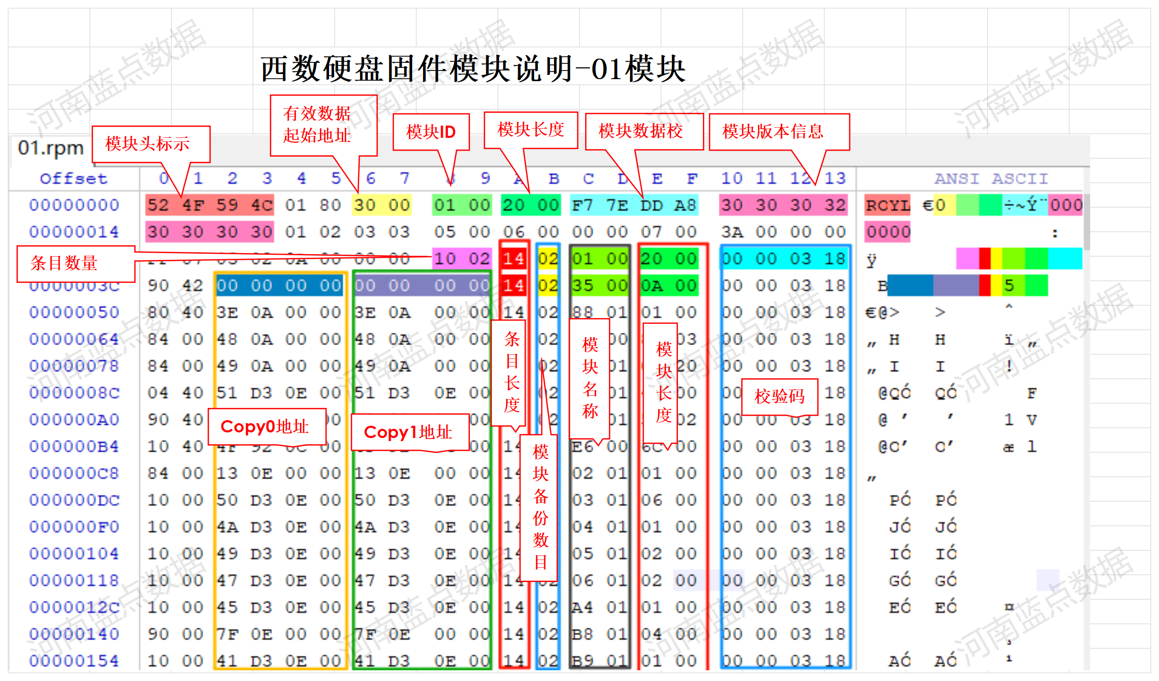 西数硬盘固件01模块解析