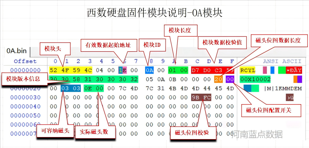 西数硬盘固件0A模块解析
